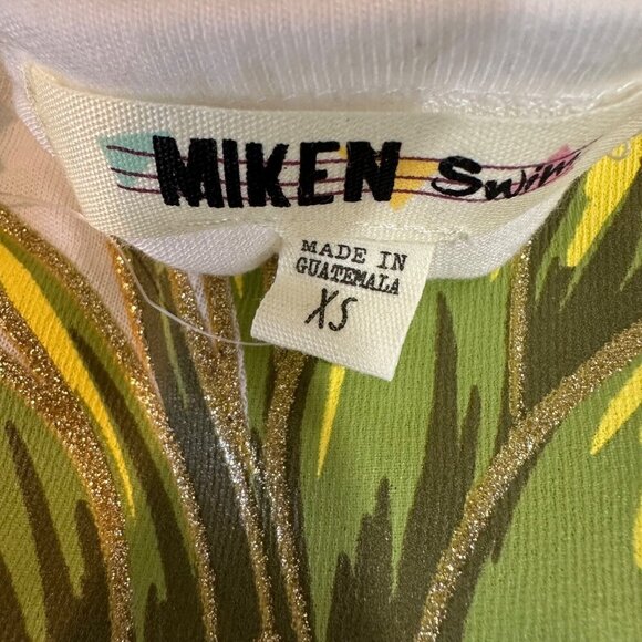 MIKEN Juniors Womens Size XS White Pineapple Print Beachwear Summer Cover-Up NWT - Picture 5 of 6